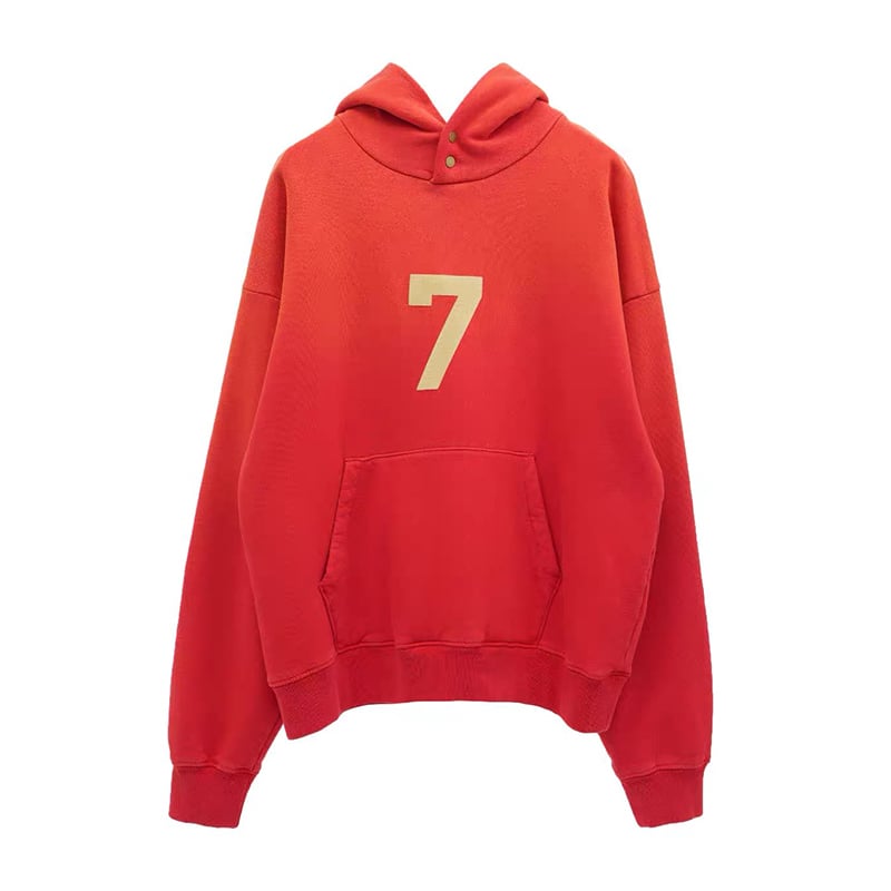 Couple Number 7 Flocking Casual Loose Sweater