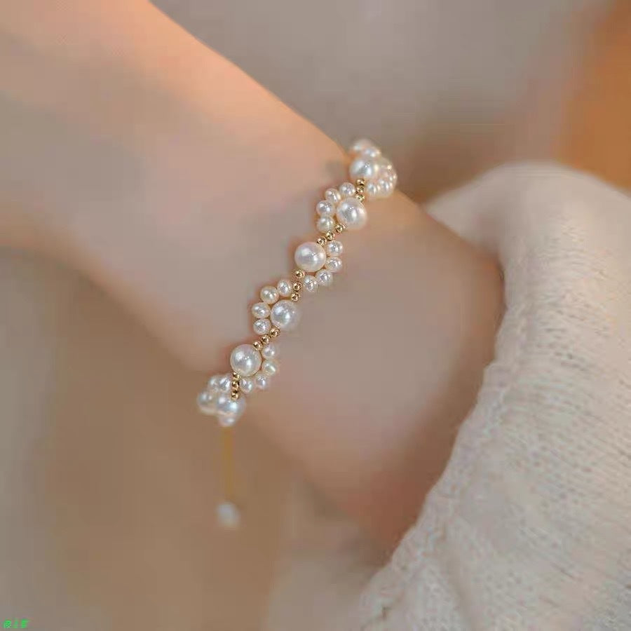 Luxury Cat Claw Pearl Bracelet - Premium Gift