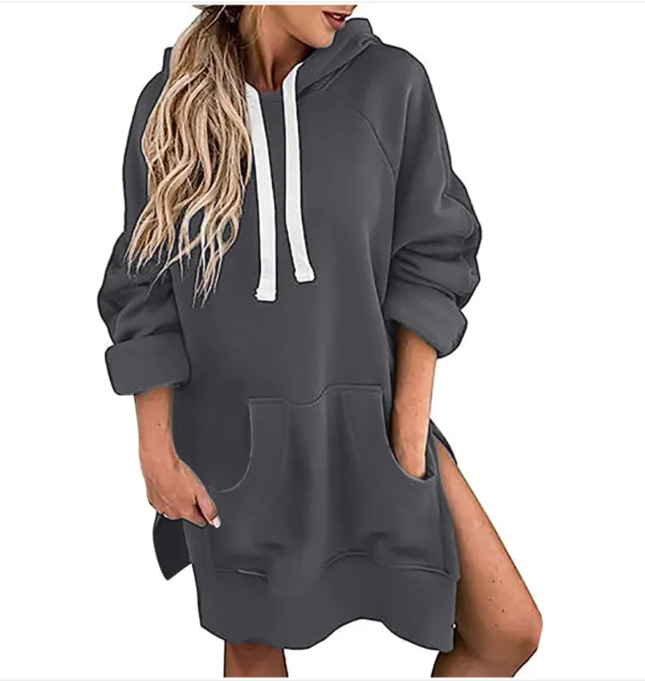 Women's Loose-Fit Drawstring Sweater