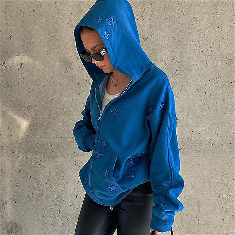 Personalized Trendy Women's Embroidered Sweater Cardigan