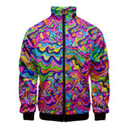 Casual Zip Up Jacket and Long Sleeve Tops for Men/Women