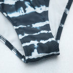 2023 Striped Triangle Sexy Women's Swimsuit