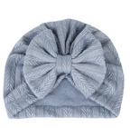 Baby Beanie Cap with Bow | Embroidered Cap