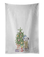 Dalmatian Puppy Christmas Presents and Tree Kitchen Towel Set of 2