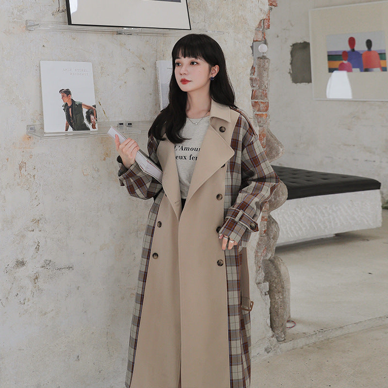 New French Casual Loose Double Breasted Jacket