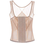 Lace Shaping Camisole with Button Design and Support