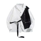 Men's Long Sleeve Shirt with Vest and Jacket Combo