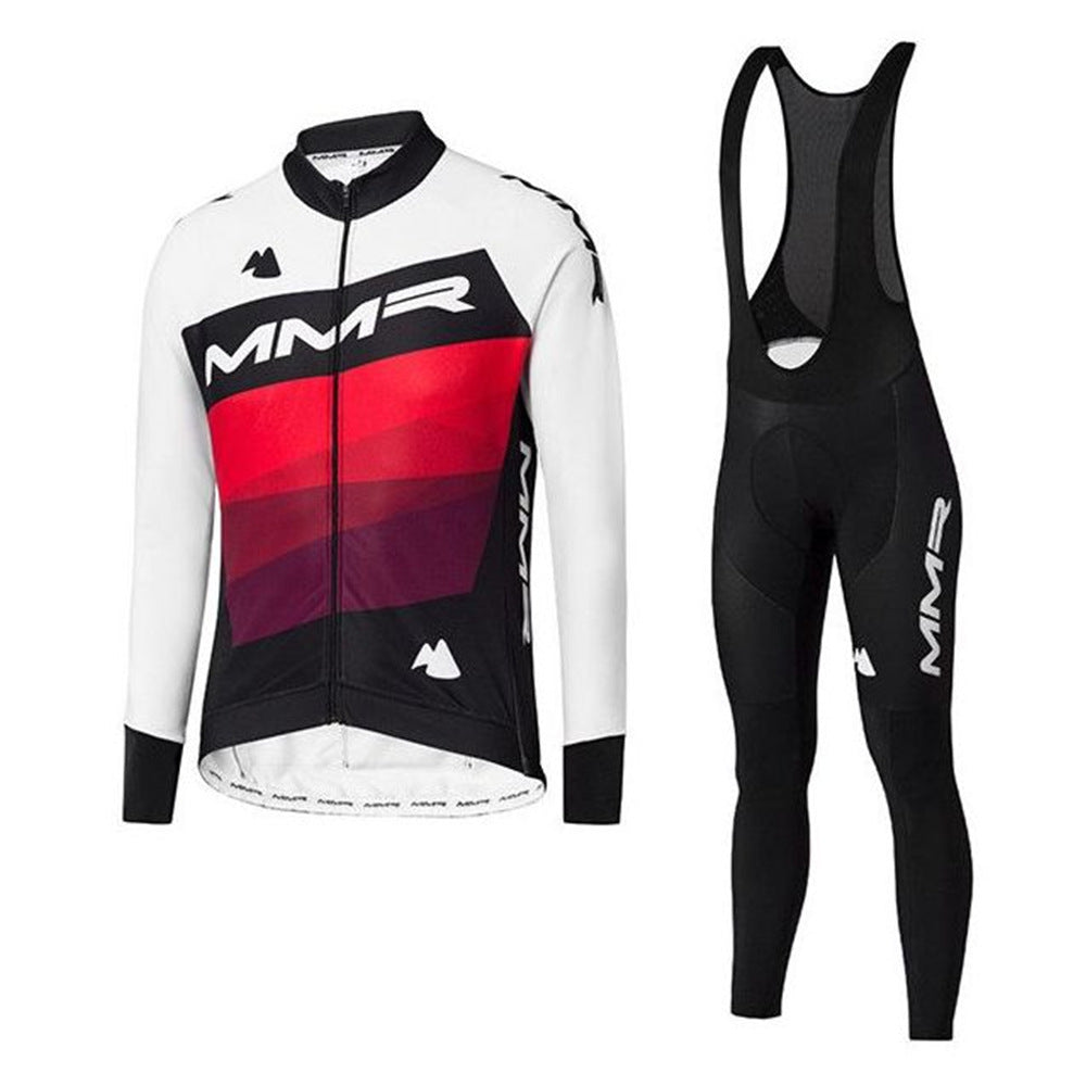 Winter Fleece Long Sleeve Cycling Jersey and Pants