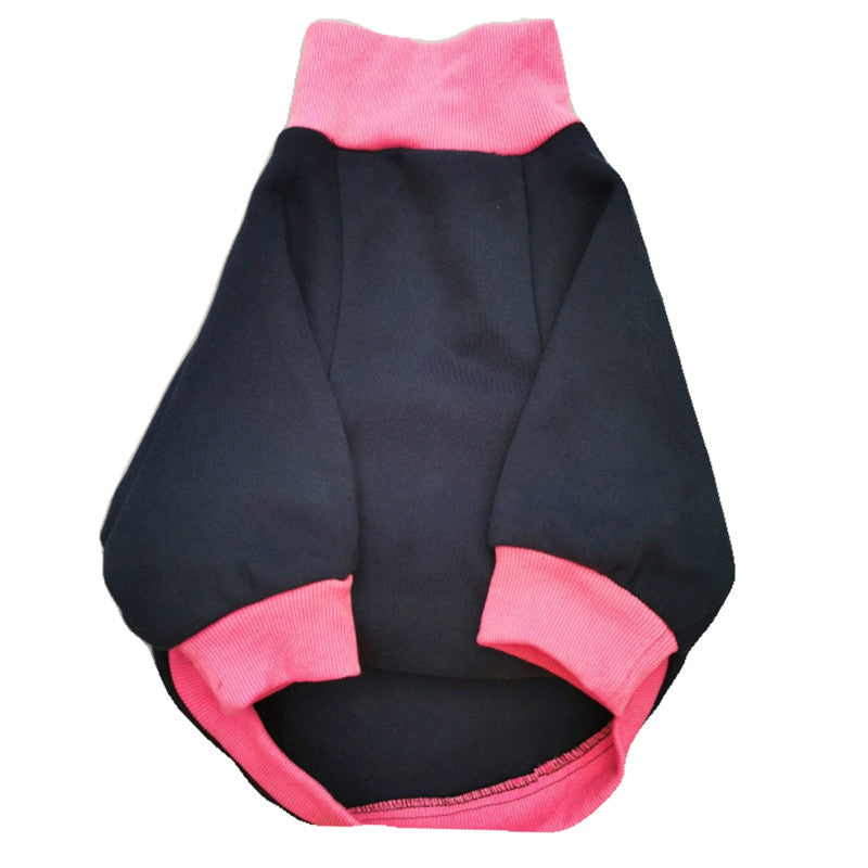 Pet Plus Fluorescent Contrast Fleece Sweater