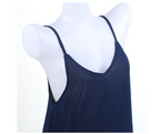Women's Dress - Sleeveless Short Skirt Design