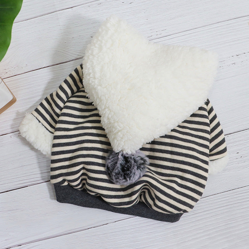 Cute Cartoon Hoodie in Lamb Wool | Streetwear