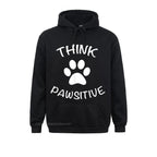 Cute Dog Paw Print Hoodie - Positive Gift for Women