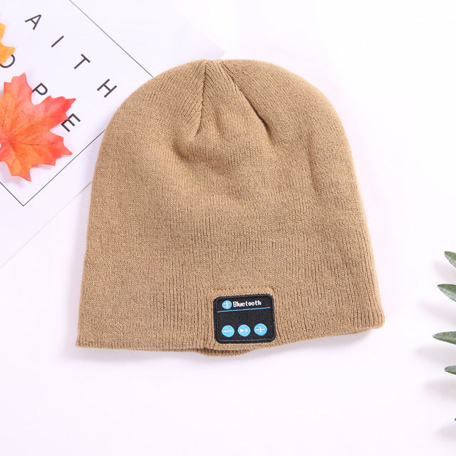 Musical Beanie Bluetooth Hat | Embroidered Cap