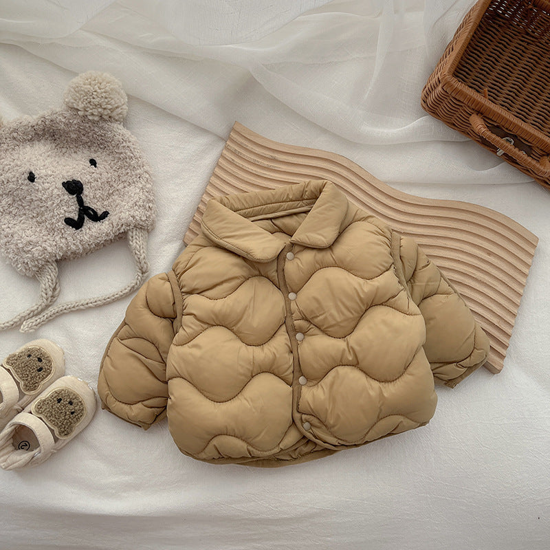 Trendy Light Winter Coat for Girls