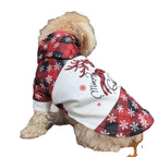 Christmas Elk Print Dog Clothes for Pets