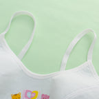 Girls Cartoon Animal Graphic Sports Bralette for Teens