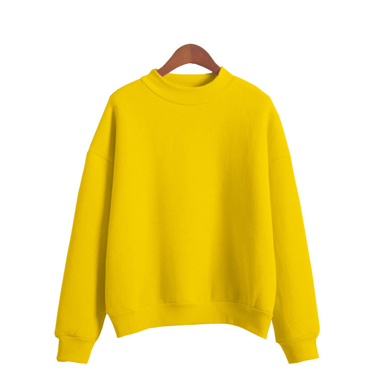 Women's Sweet Korean O-Neck Knit Hoodie Sweater | Streetwear