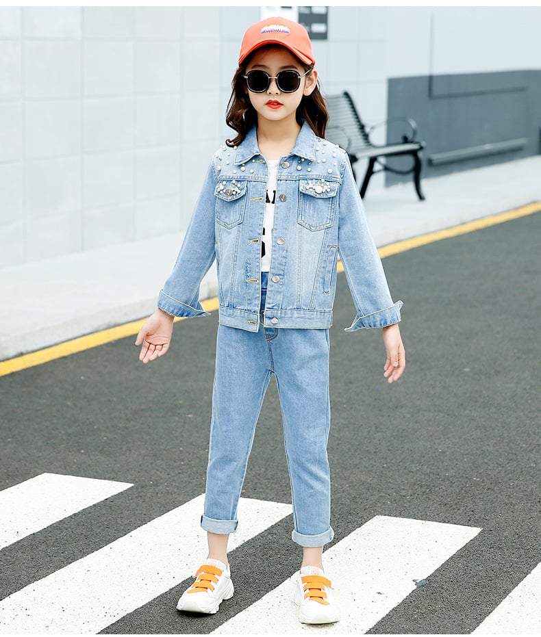Children's Girls Denim Jacket