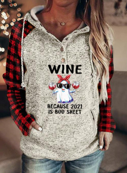 2023 Women's Plus Size Hoodie for Halloween & Christmas | Streetwear