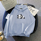 Casual Printed Round Neck Sweater for Men and Women