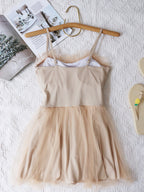 Fairy Style Conservative Student One-Piece Swimsuit