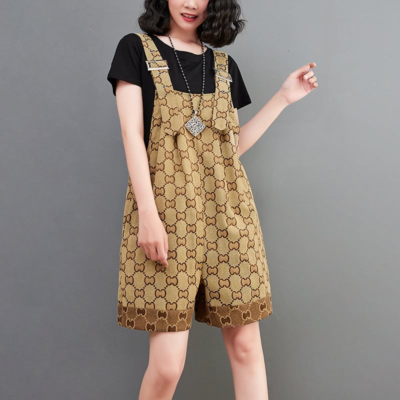 Fashion Casual Denim Shorts with Colorful Straps for Women
