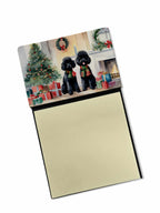 Poodle Cozy Christmas Sticky Note Holder