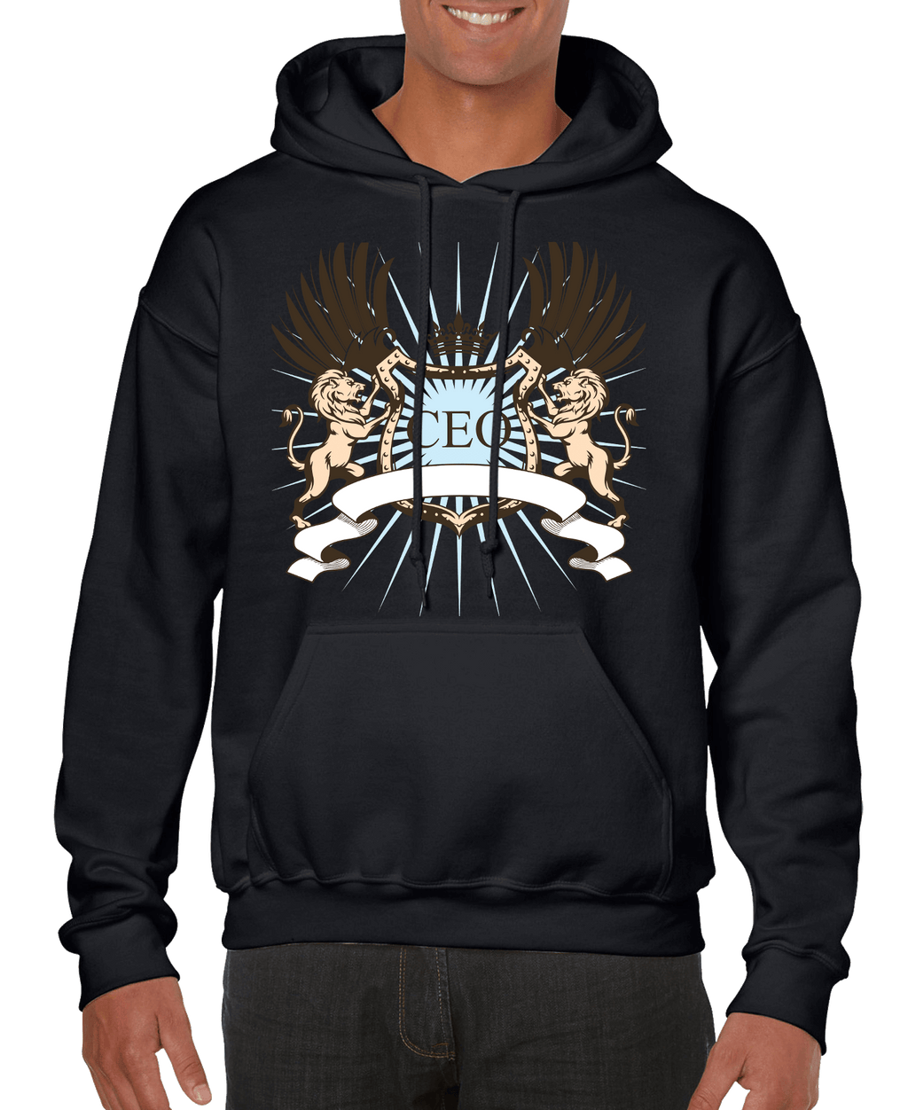 CEO Lion Crest Men’s Hoodie | Streetwear