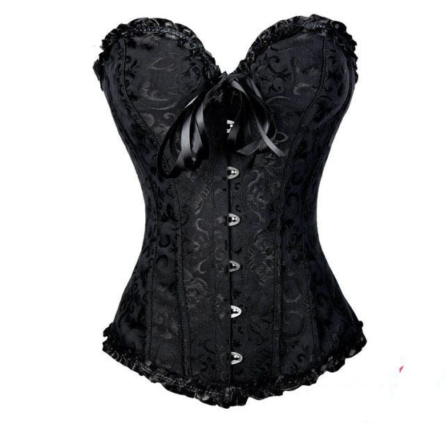 Women's Lace Corset Bustier Plus Size