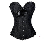 Women's Lace Corset Bustier Plus Size