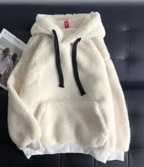 Lamb Wool Sweatshirt | Streetwear