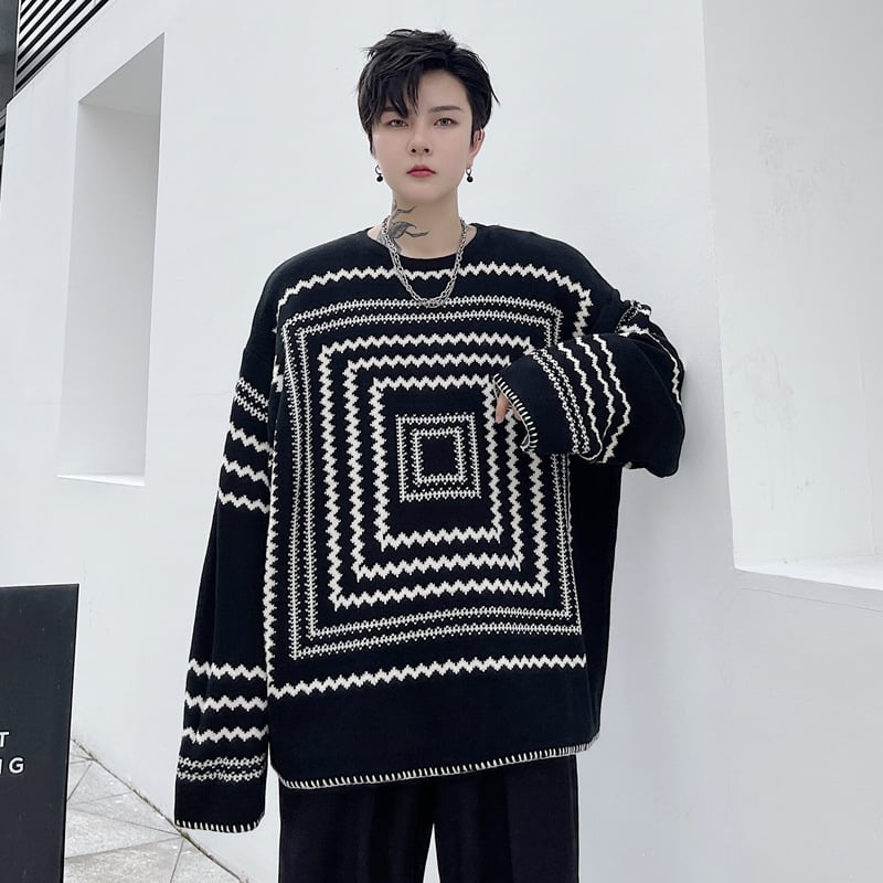 Trendy Korean Men's Sweater by National Brand