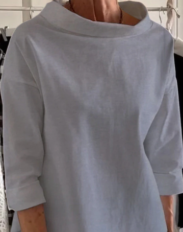 Women's Fleece Cotton-Polyester Long Sleeve Turtleneck