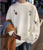 Trendy Loose Sweater for Young Men and Students