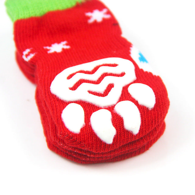 Printed Christmas Socks for Dogs and Pets