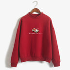 Women's Hoodie with Cute Sushi Print for Fall/Winter | Streetwear