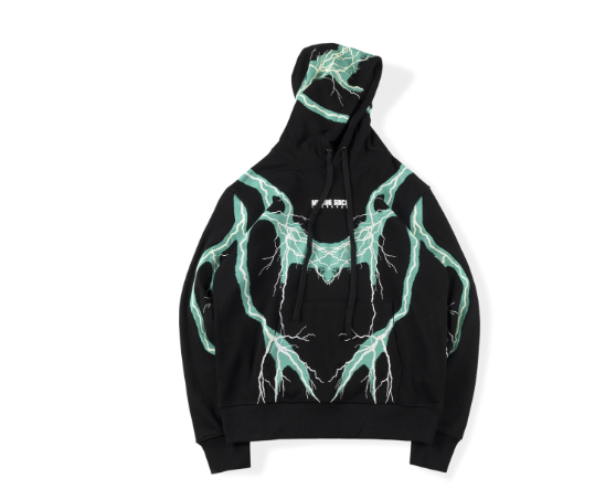 Tie-Dyed Hoodie Sweatshirt | Streetwear