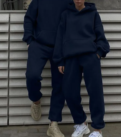 Matching Hoodie and Sweatpants Set | Streetwear