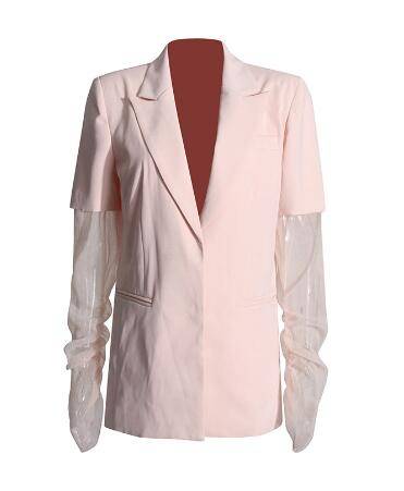 Ladies' Long Sleeve Suit Jacket with Bright