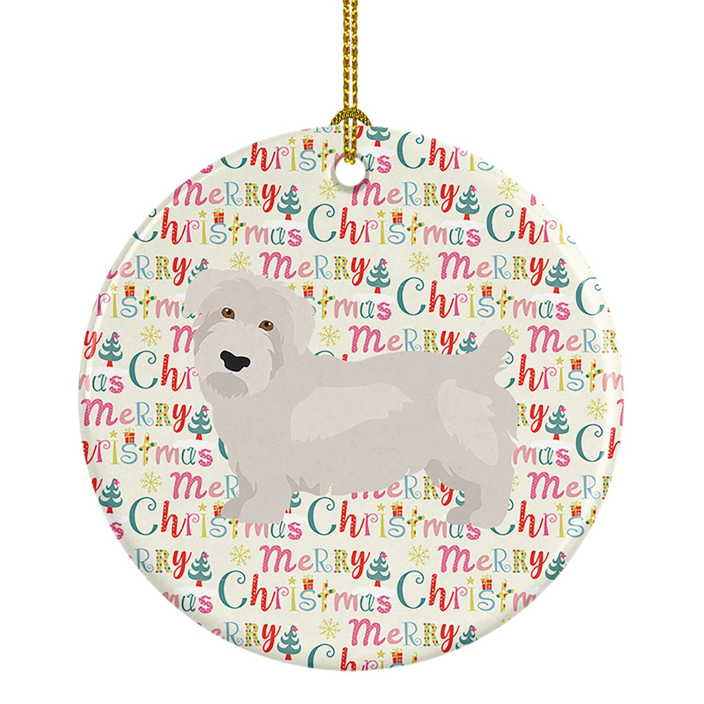 Glen of Imal #2 Merry Christmas Ceramic Ornament
