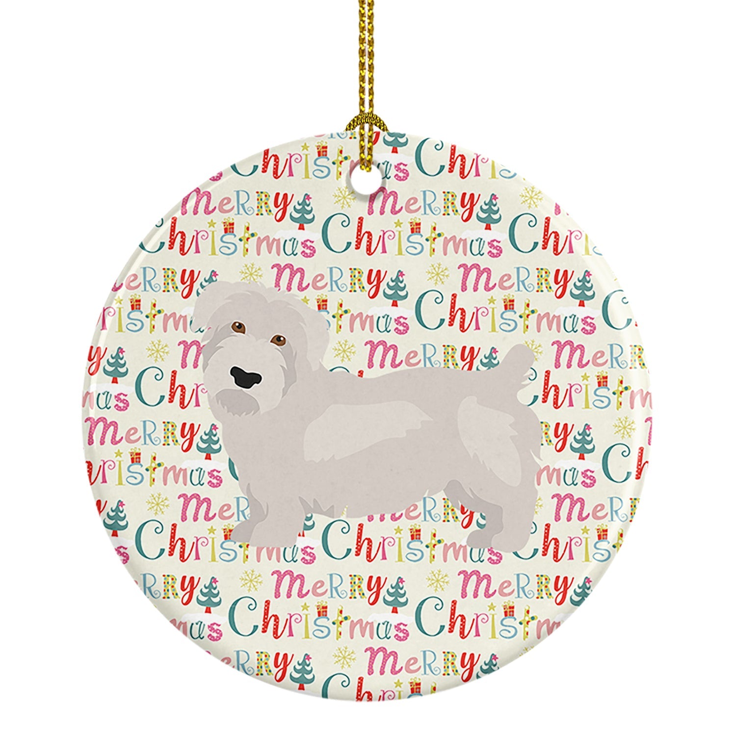 Glen of Imal #2 Merry Christmas Ceramic Ornament