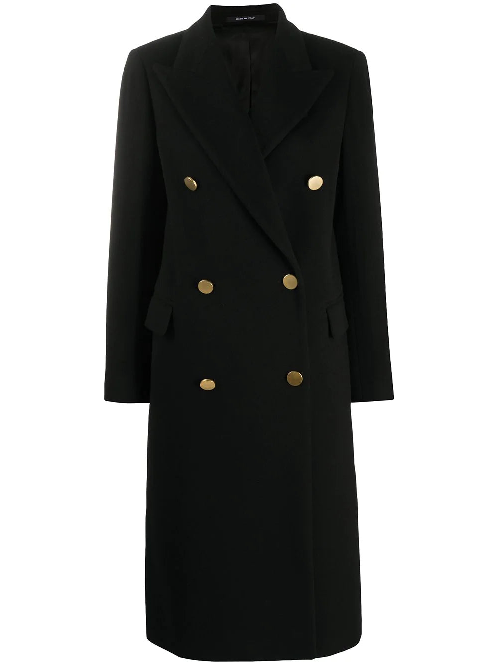 Fashionable Double-Breasted Lace-Up Slim Fit Coat