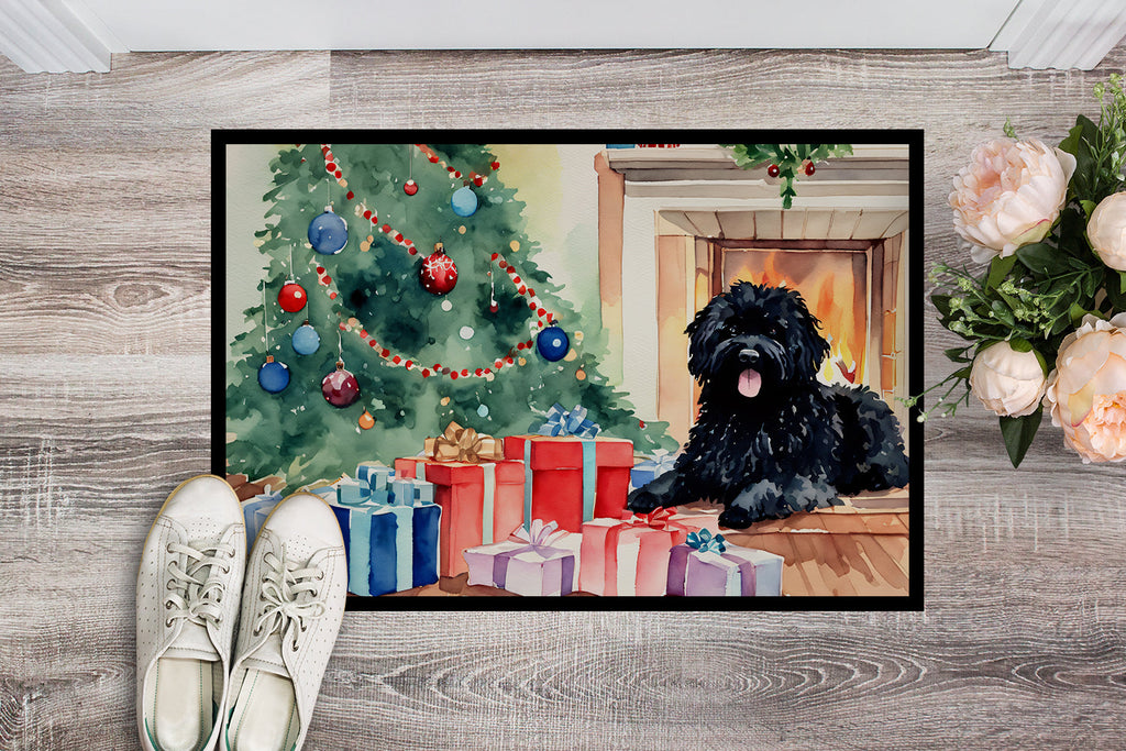 Puli Cozy Christmas Doormat