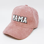 Corduroy Mama Ball Cap | Embroidered Cap
