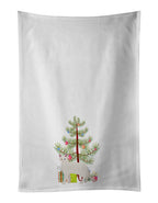 Aphrodite Giant Cat Christmas Kitchen Towel Set of 2