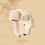 Winter Women's Thermal Cotton Hat with Ear Protection