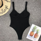 2019 Women's One-Piece Swimsuit with Steel Support