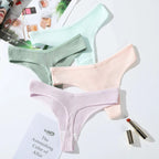 Cotton Sexy Women's T-Back Thong Underwear