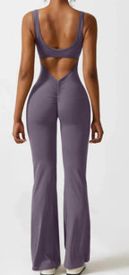 Seamless Hollow Yoga Bodysuit