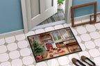 French Bulldog Christmas Cookies Doormat